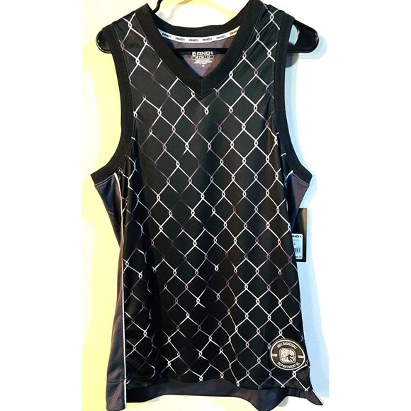 And1 Other - AND1 Mens M Basketball Performance Tank Clutch Shooter Playground Legend